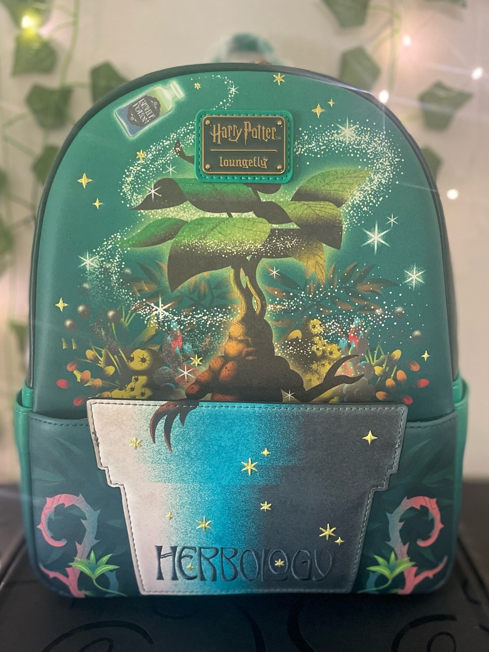 Loungefly Harry Potter Herbology Mandrake Mini Backpack